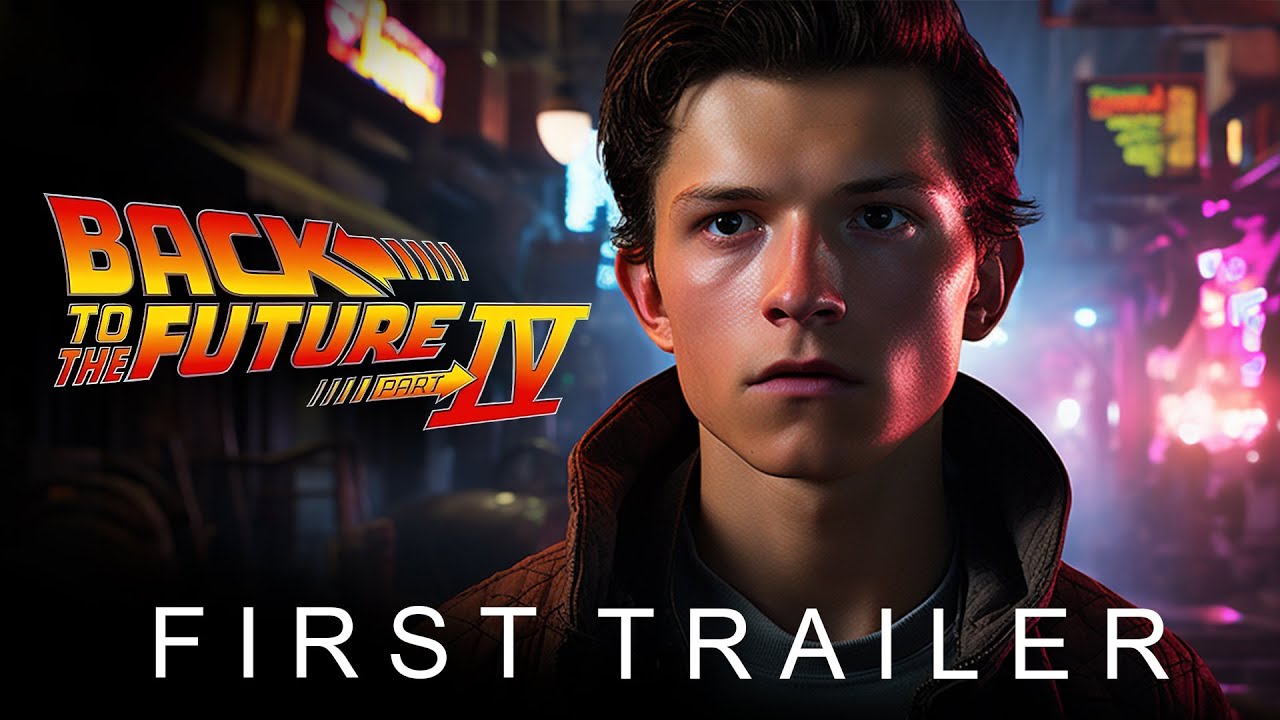 BACK TO THE FUTURE 4 (2024) with Tom Holland Real or Fake?