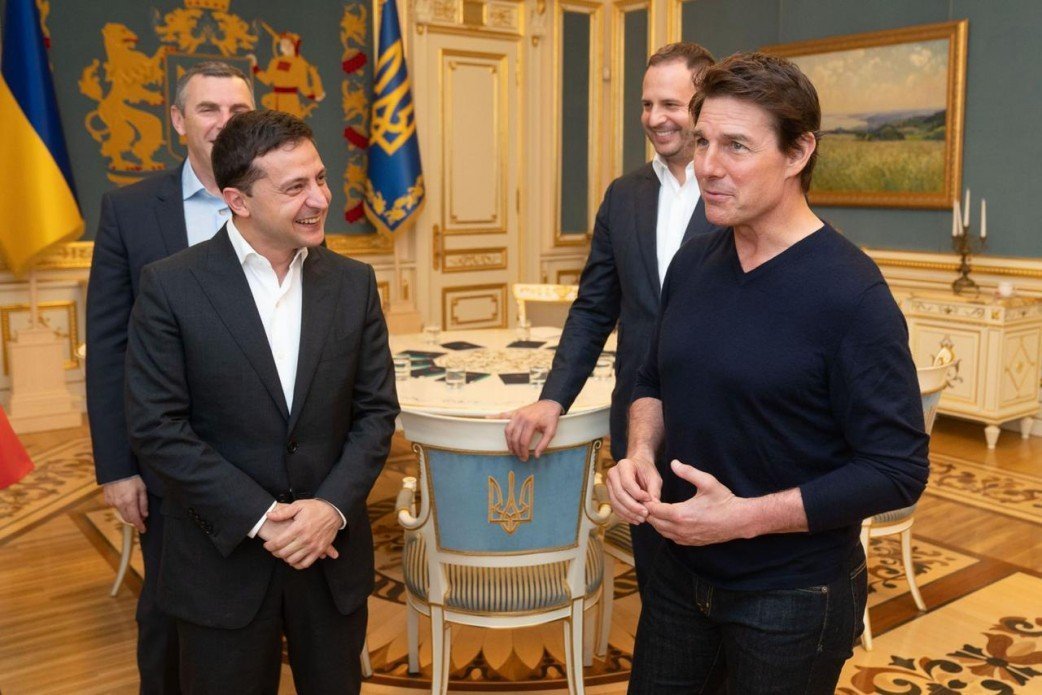 Том Круз встретился с Зеленским в Киеве