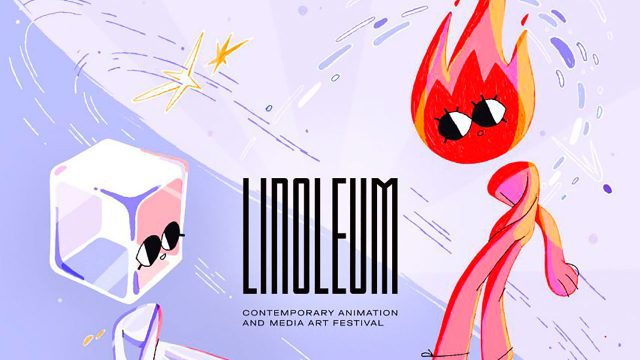 Анимационный фестиваль LINOLEUM 2021 представляет официальный постер от Анны Рыбак